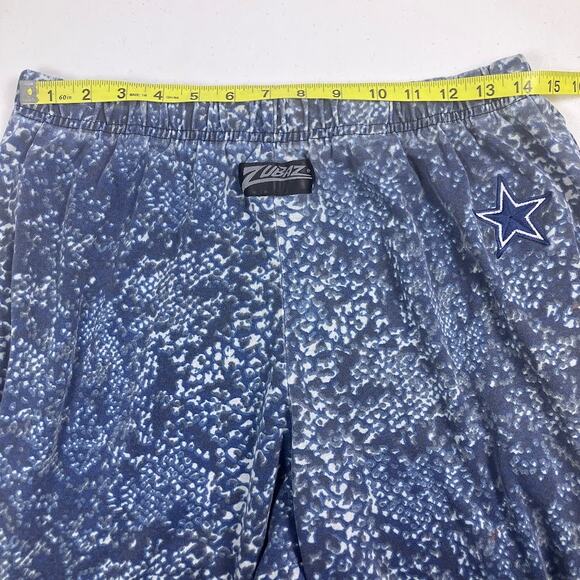 Zubaz DALLAS COWBOYS Snake Print Pants Star Logo Blue Silver White Size L/XL - Picture 8 of 10